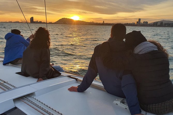 Barcelona Sailing Sunset Experience From Port Olimpic - Indulge in Snacks and Relaxation