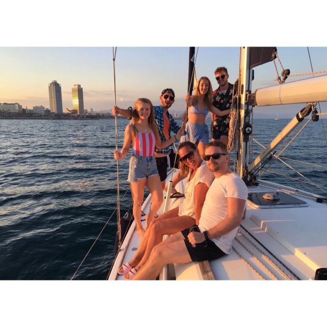 Barcelona: Sunset Skyline Cruise With Unlimited Cava - Meeting Point and Important Precautions