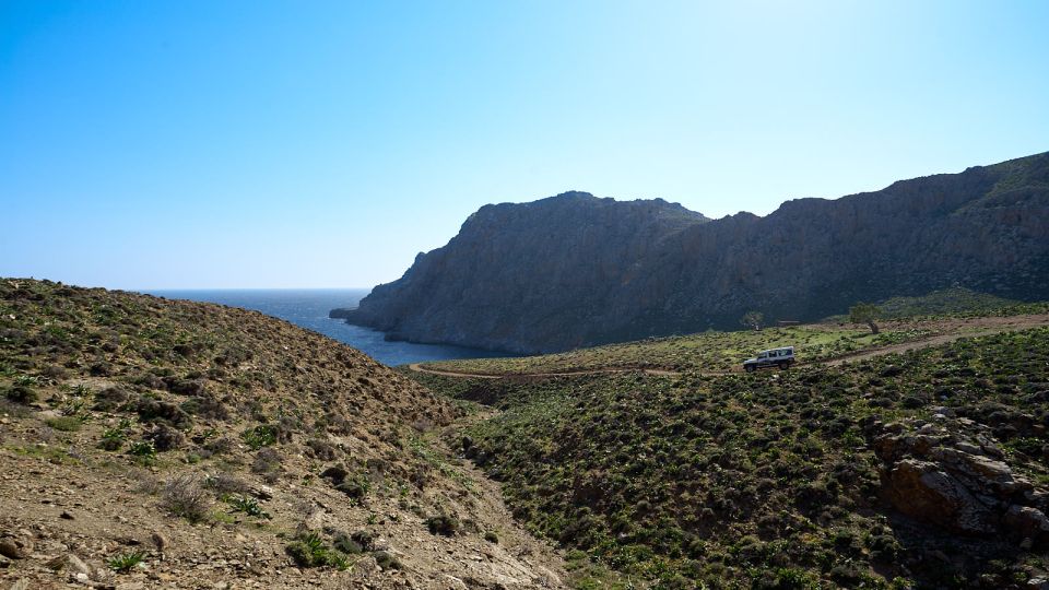 Crete: Land Rover Safari to Tripiti Gorge & Beach - Activity Description