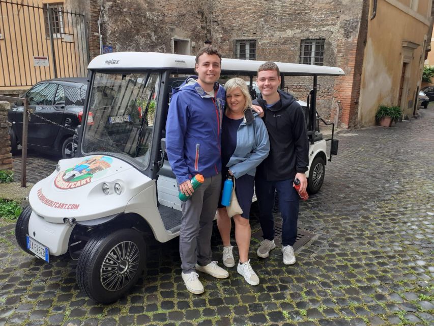 Exclusive Tour of Rome in Golf Cart for Cruisers - Booking Information