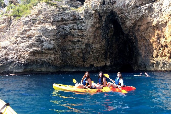 Excursion Kayak Granadella + Snorkeling + Picnic + Photos + Visit Caves - Caves Visit and Photos