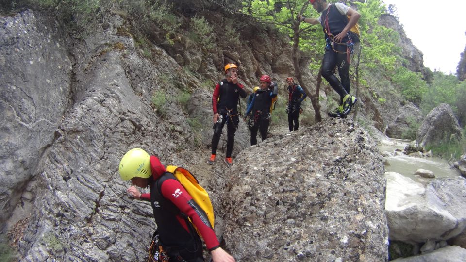 From Athens: Agios Loukas Gorge Canyoning Experience - Inclusions