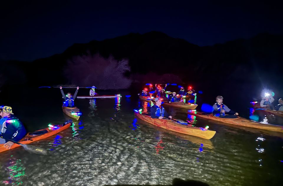 From Las Vegas: Moonlight Kayak Tour in the Black Canyon - Inclusions
