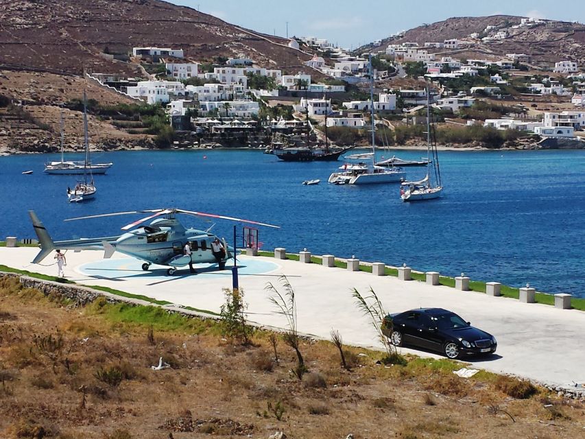 Helicopter Transfer Between Mykonos & Santorini - Flight Experience