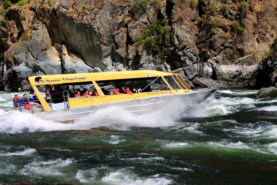 Hells Canyon: Yellow Jet Boat Tour to Kirkwood, Snake River - Full Tour Description