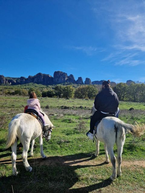 Kastraki: Meteora Morning Horse Riding With Monastery Visit - Experience Description