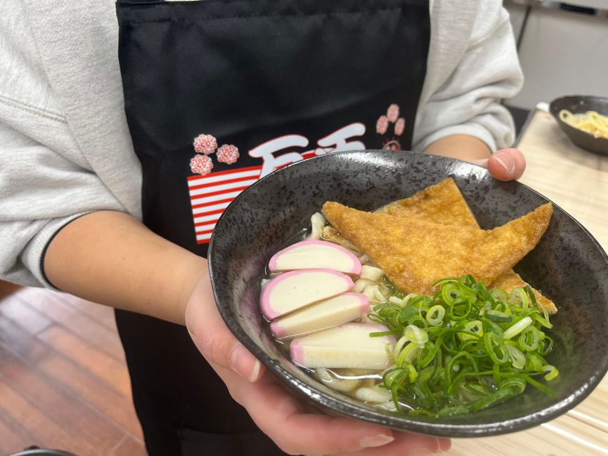 Kyoto: Japanese Udon and Sushi Cooking Class With Tastings - Cooking Class Description