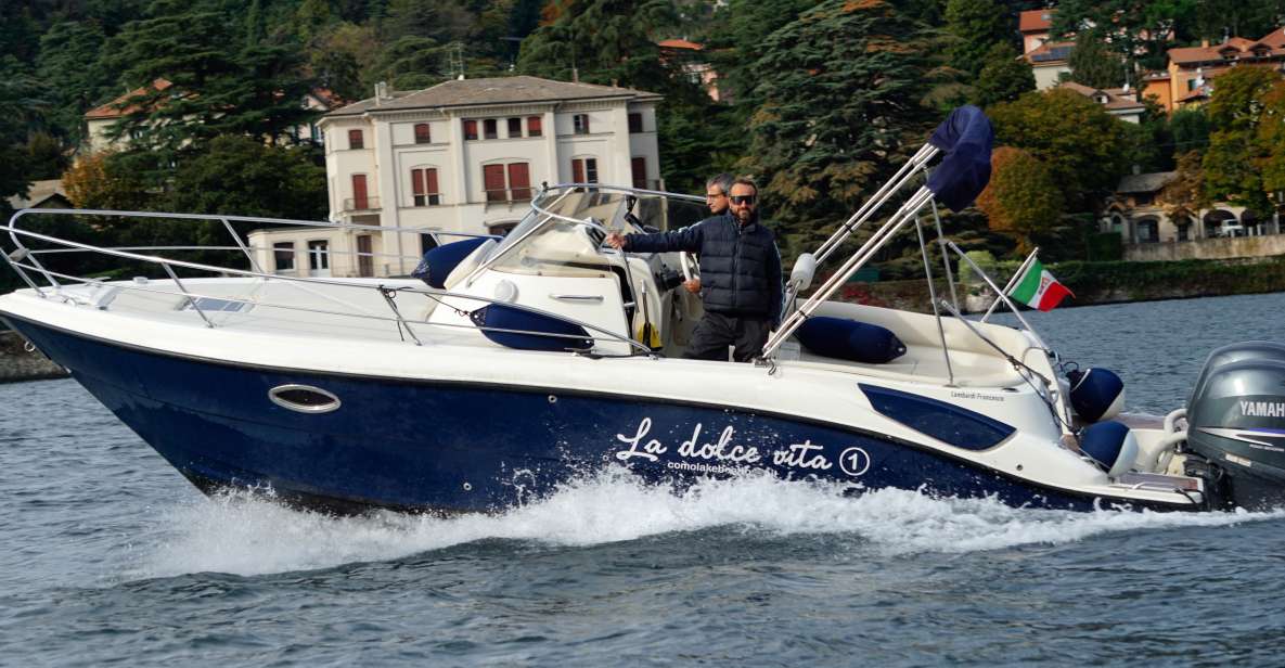 Lake Como: La Dolce Vita Private Tour 2 Hours Eolo Boat - Features of the Eolo Boat