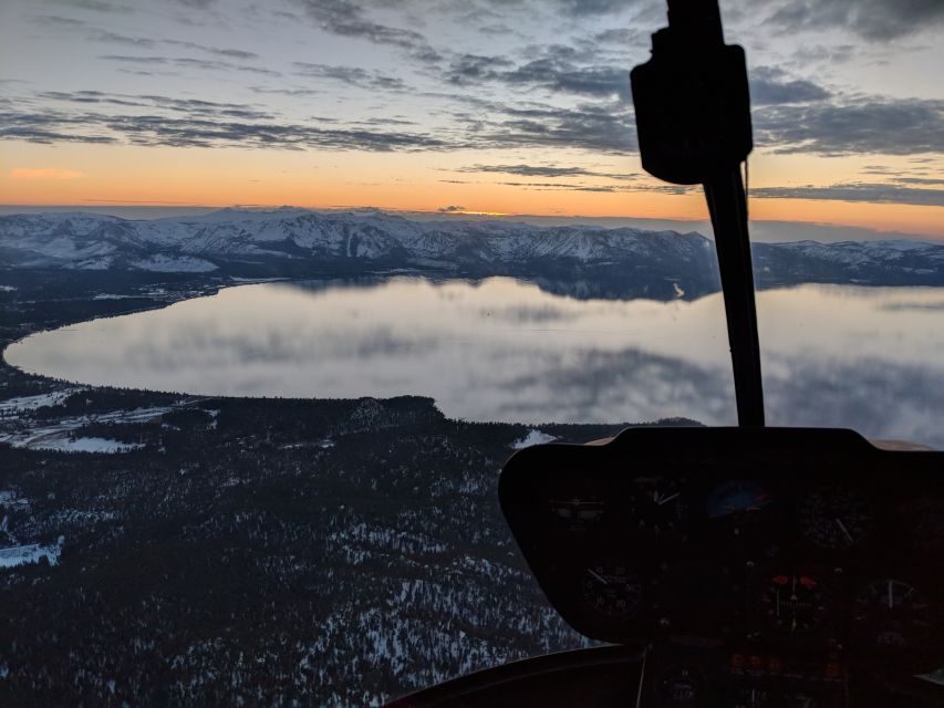 Lake Tahoe: Sand Harbor Helicopter Flight - Participant Information and Safety