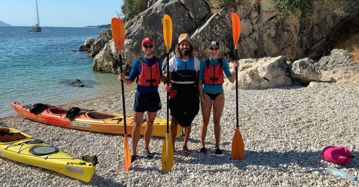 Lefkada: Agios Ioannis & Papanikolis Cave Kayak Tour - Inclusions