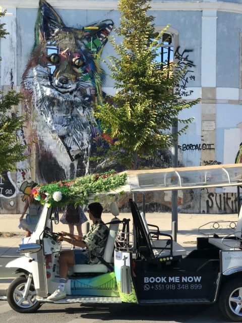 Lisbon: Street Art Private Guided Tour by Tuk-Tuk - Highlights
