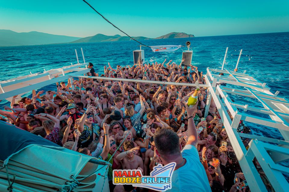 Malia: Booze Cruise Boat Party With Live Dj - Event Highlights