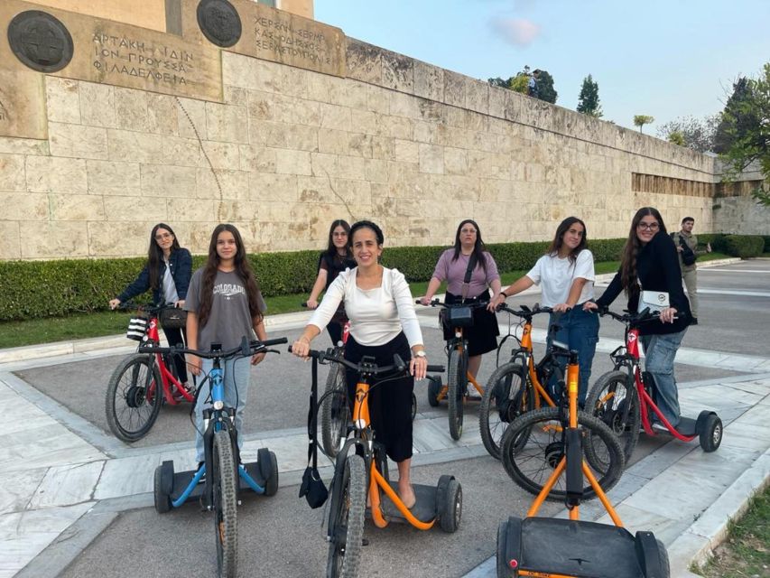 Modern Athens Ayos Trike Tour - Inclusions