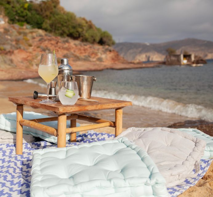 Mykonos: Sunset Cocktail Making Class on a Secluded Beach - Duration and Instructor Details