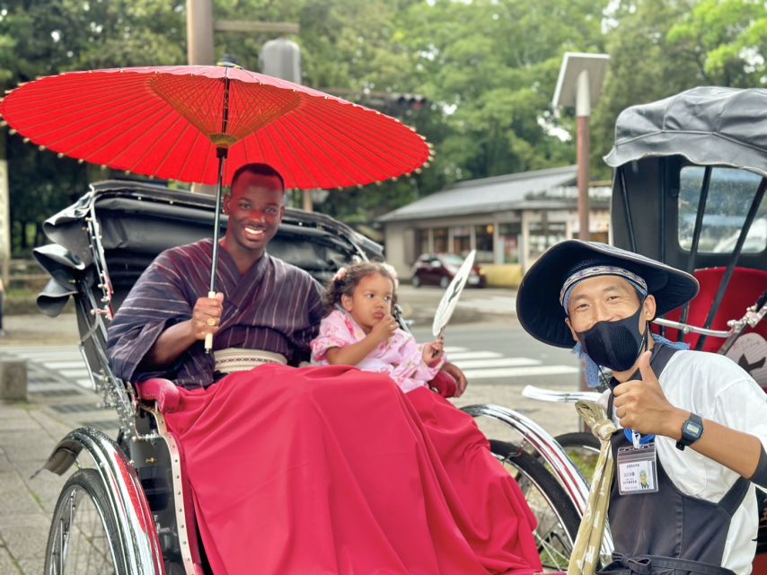 Nara: Cultural Heritage Tour by Rickshaw - Convenient Booking Information Provided