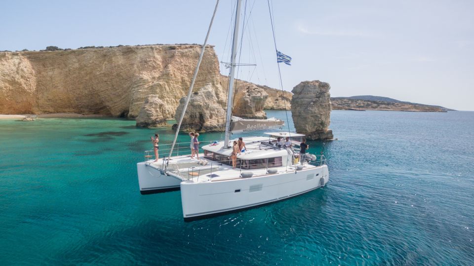 Naxos: Catamaran Sailing Cruise With Swim Stops and Lunch - Activity Highlights