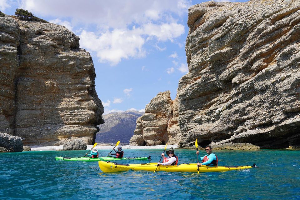 Naxos: Moutsouna Caves Sea Kayak Tour, Snorkeling & Picnic - Inclusions