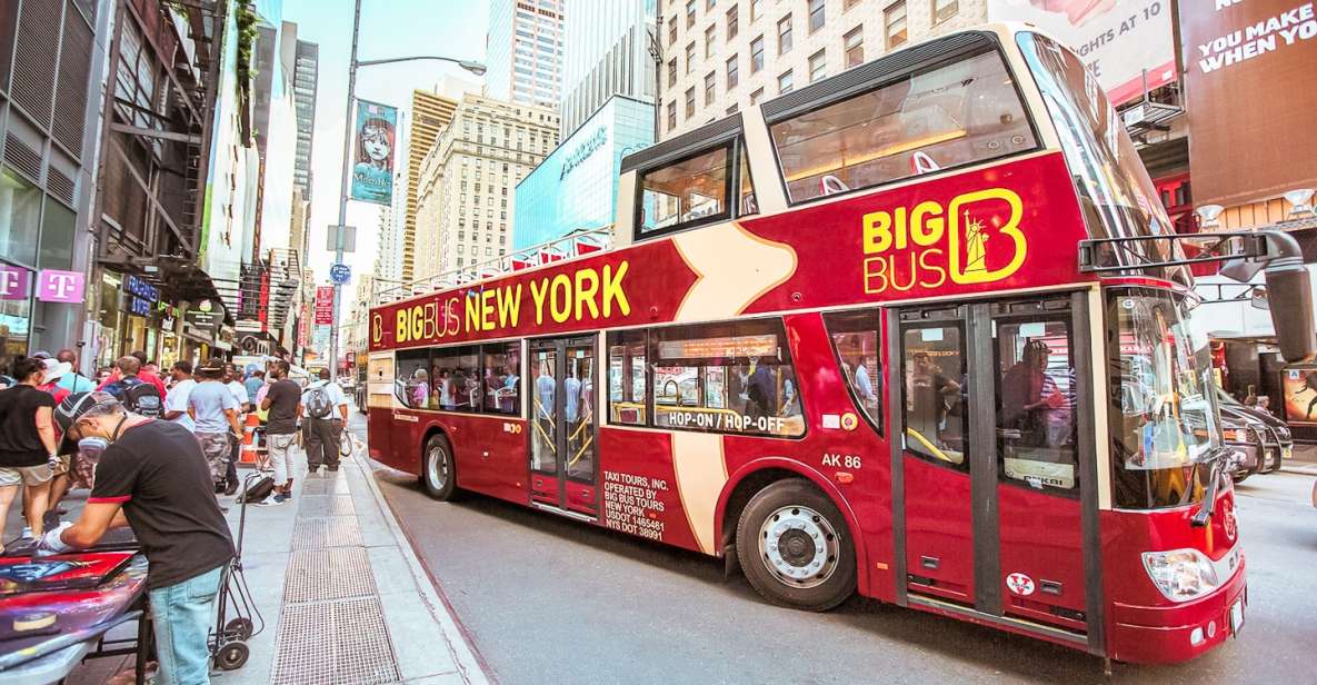 New York: Hop-on Hop-off Sightseeing Tour by Open-top Bus - Ticket Options