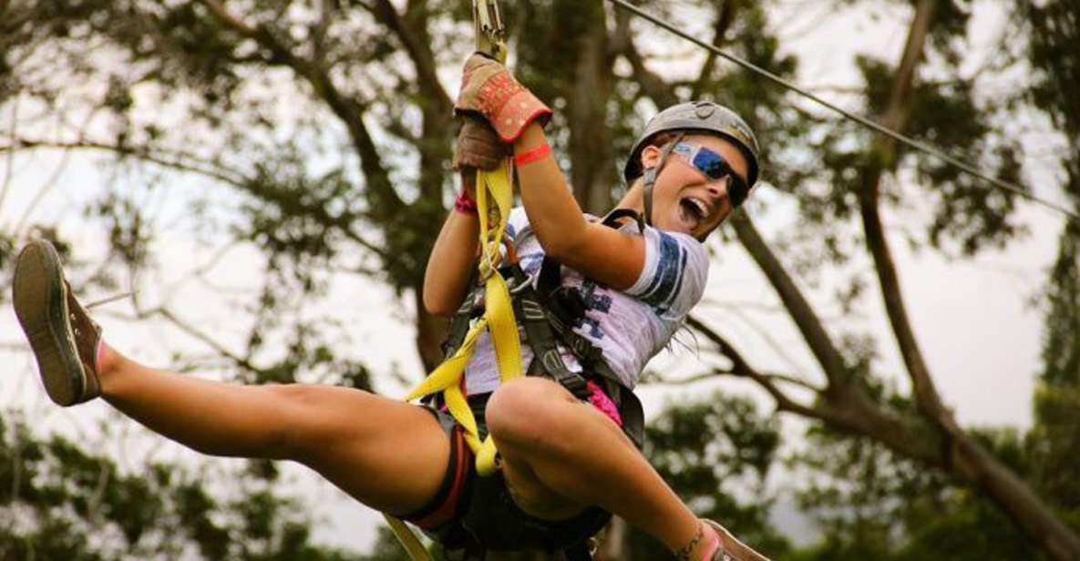 North Maui: 7 Line Zipline Adventure With Ocean Views - Inclusions and Safety Gear Provided