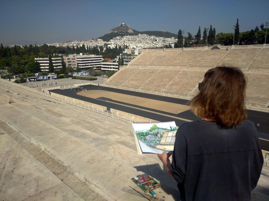 Outdoor Drawing Class in the Old Center of Athens - Experience Highlights