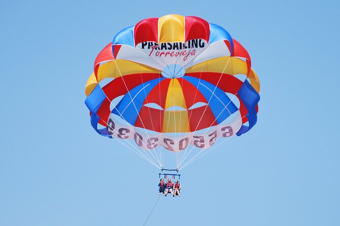 Parasailing in Torrevieja - Meeting and End Point