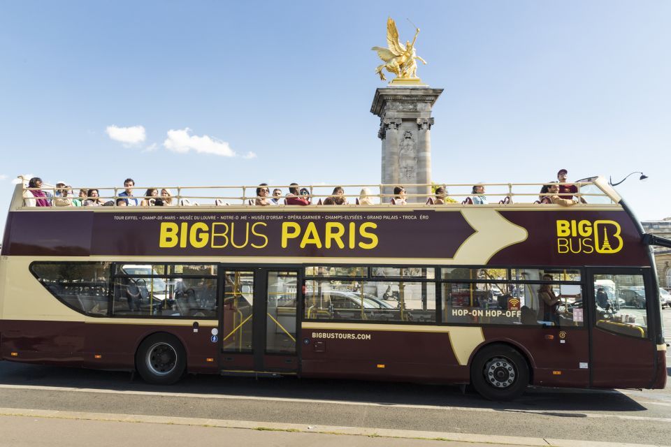 Paris: Big Bus Hop-on Hop-off Tour & Panoramic Night Tour - Inclusions