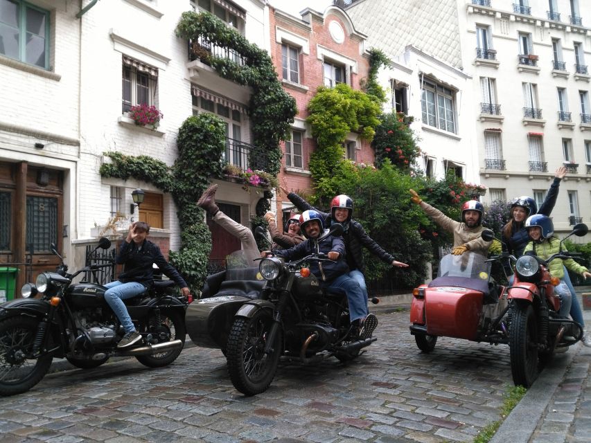 Paris Vintage Sidecar Premium & Private Half-Day Tour - Experience Highlights