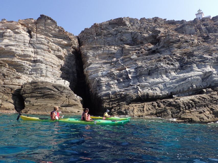 Paros: Sea Kayak Trip With Snorkeling and Snack or Picnic - Experience Highlights