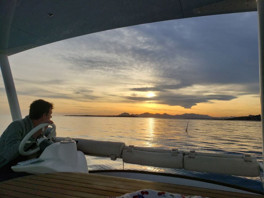Private Catamaran Trip in the Bay of Juan Les Pins at Sunset - Highlights