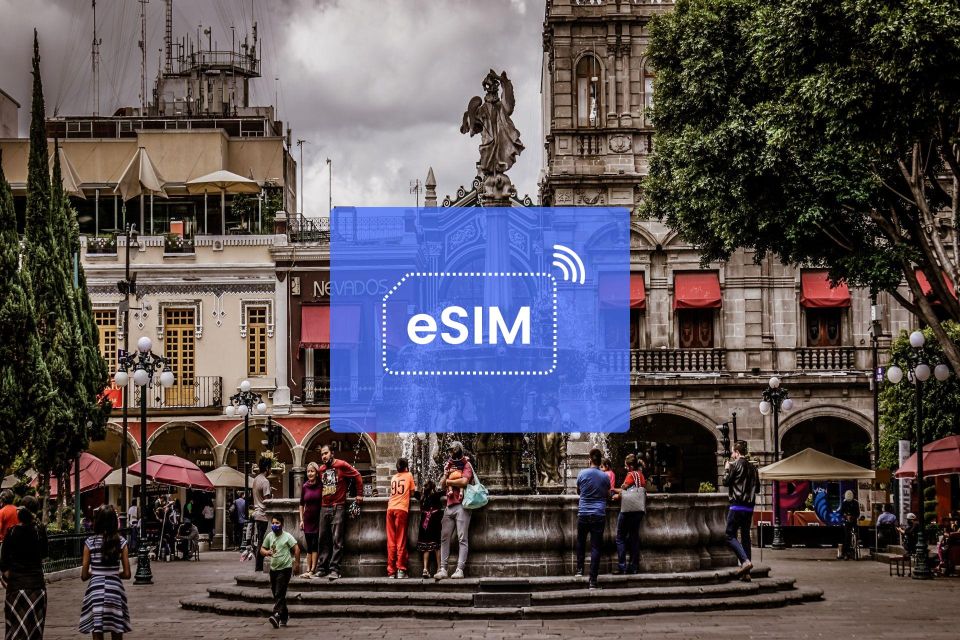Puebla: Mexico Esim Roaming Mobile Data Plan - Inclusions