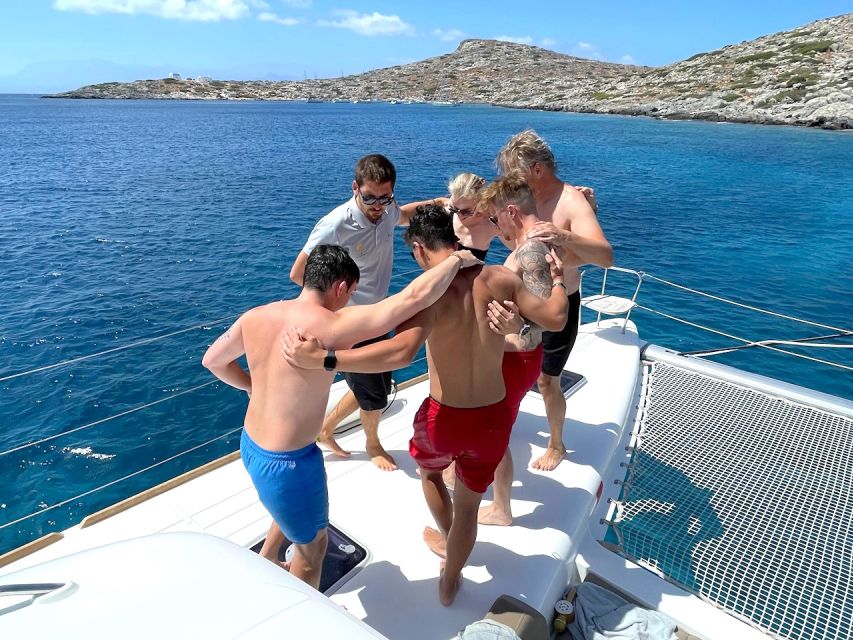 Rethymno: Sailing Catamaran Cruise With Meal & Drinks - Itinerary