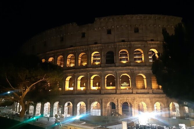 Rome: Colosseum Tour by Night With Arena & Underground - Nighttime Tour Experience