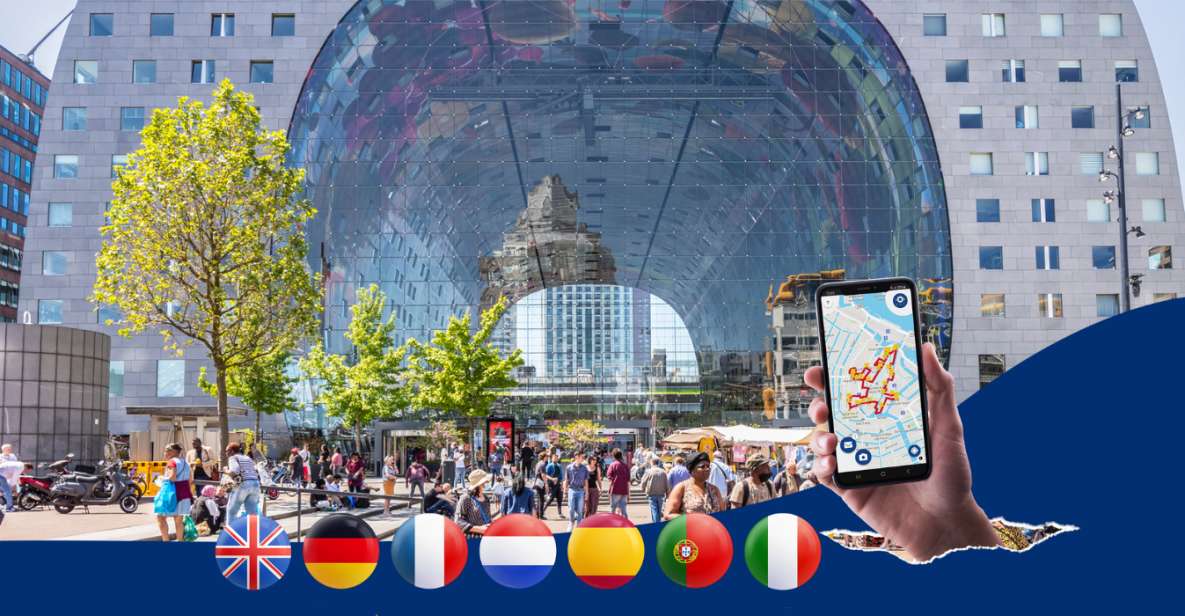 Rotterdam: Walking Tour With Audio Guide on App - Important Instructions
