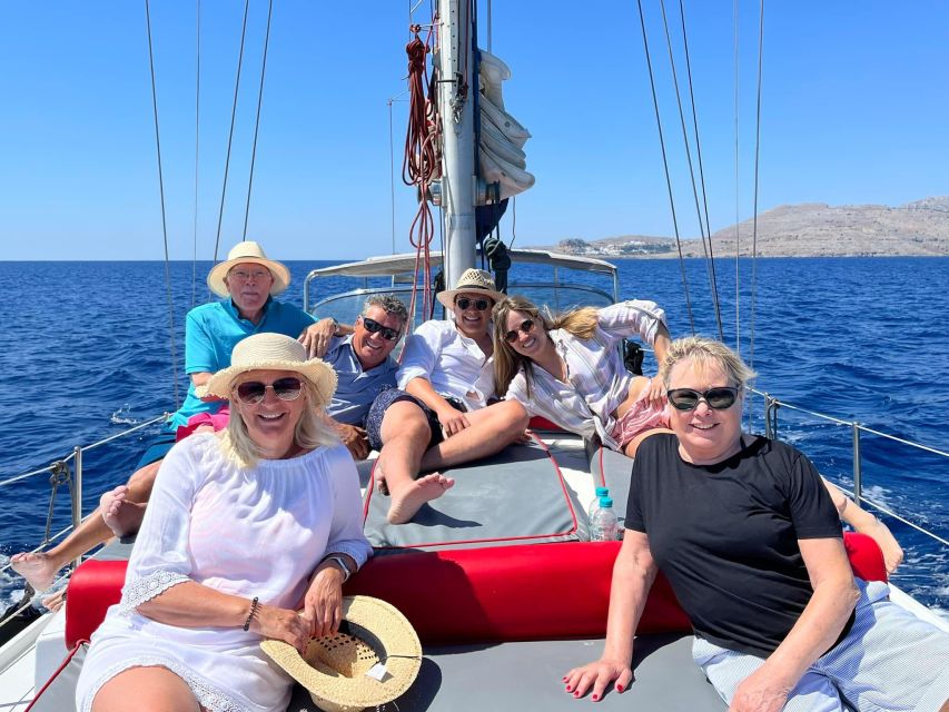 Sailing Tour Around Lindos With Food and Drinks - Activities and Highlights