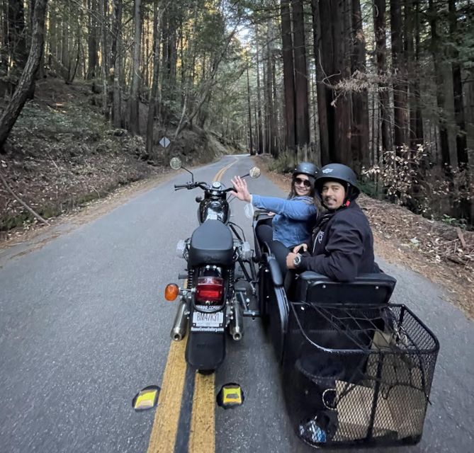 Santa Cruz: Sidecar Wine Tour With Guide and Wine Tasting - Scenic Destinations and Meeting Point