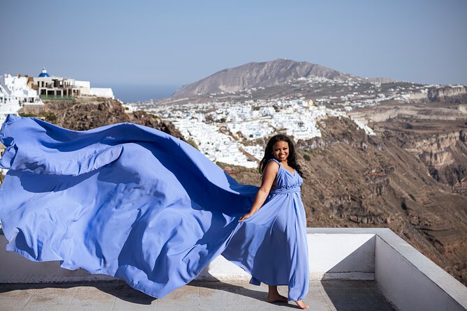 Santorini Flying Dress Photo Session Experience - Accessibility and Services