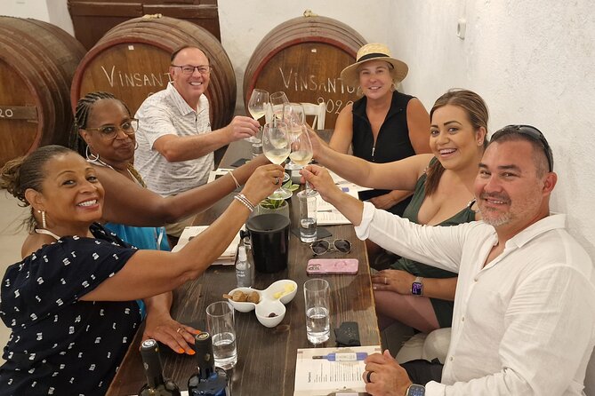 Santorini Wine Tasting and History Small Group Tour - Pricing and Legal Details