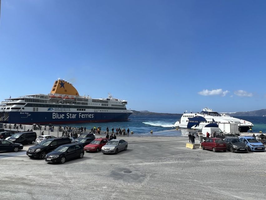 Transfer From Santorini Ferry Port to Airport (Jtr) - What to Expect on Your Ride