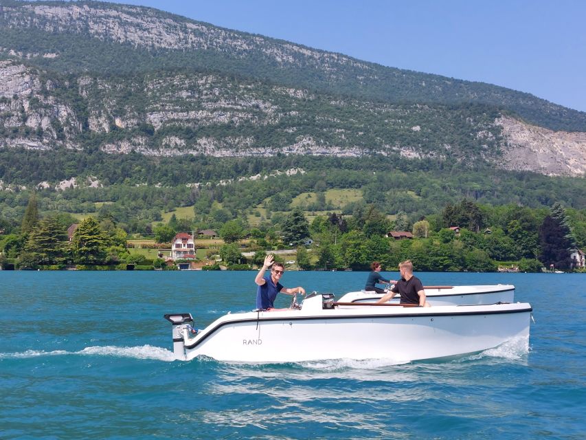 Veyrier-du-Lac: Electric Boat Rental Without License - Highlights of the Activity