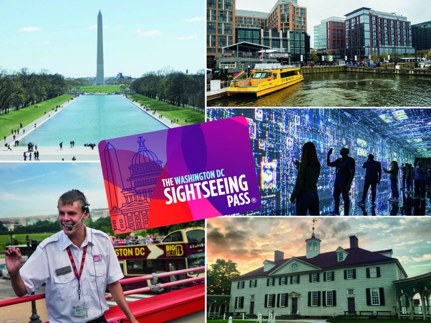 Washington DC Sightseeing Flex Pass: 15+ Experiences in DC - Big Bus Hop-On, Hop-Off Tour