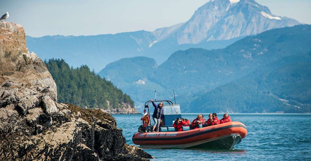West Vancouver: Howe Sound and Bowen Speedboat Tour - Inclusions and Cancellation Policy
