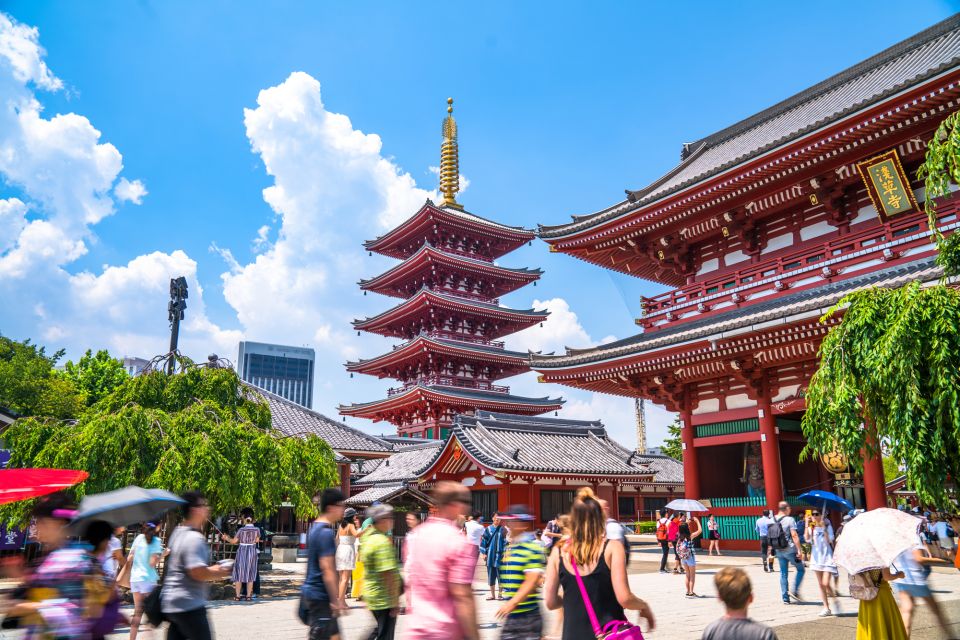 Asakusa: Kitchen Knife Store Visits After History Tour - Japanese Sweet Snacks Delight