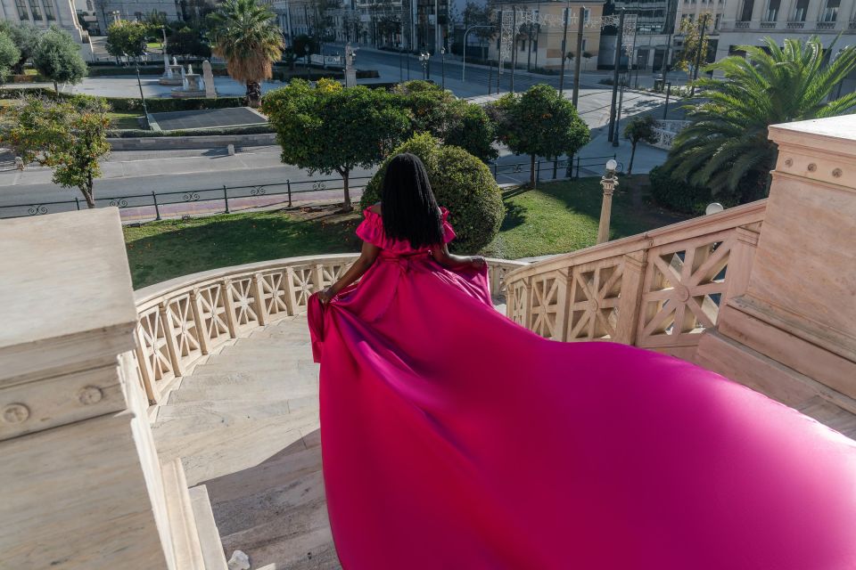 Athens: Flying Dress Photoshoot Marilyn Package - Booking Details