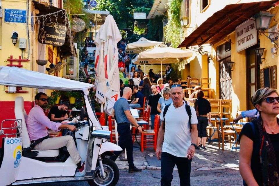 Athens: Private 3-Hour City Tour on Eco-Friendly Tuk Tuk - Important Information