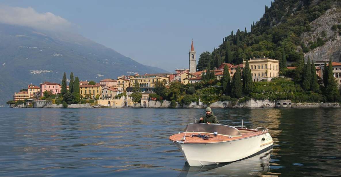 Bellagio: Private Tour on Vintage Wooden Boat - Included Features and Amenities