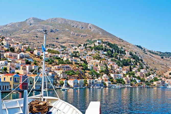 Boat Trip to Symi Island With Swimming Stop at St George Bay - Symi Island Exploration