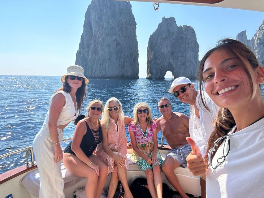 Capri&Positano: Private Boat Day Tour From Sorrento - Cancellation Policy