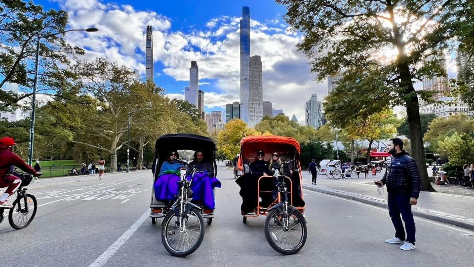 Central Park Movies & TV Shows Tours With Pedicab - Tour Itinerary