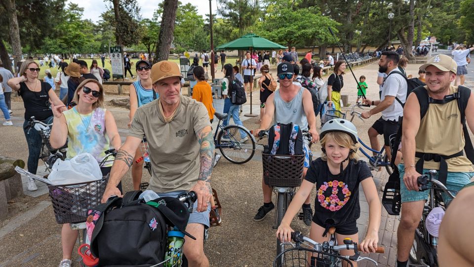 E-Bike Nara Highlights - Todaiji, Knives, Deer, Shrine - Feeding Naras Deer