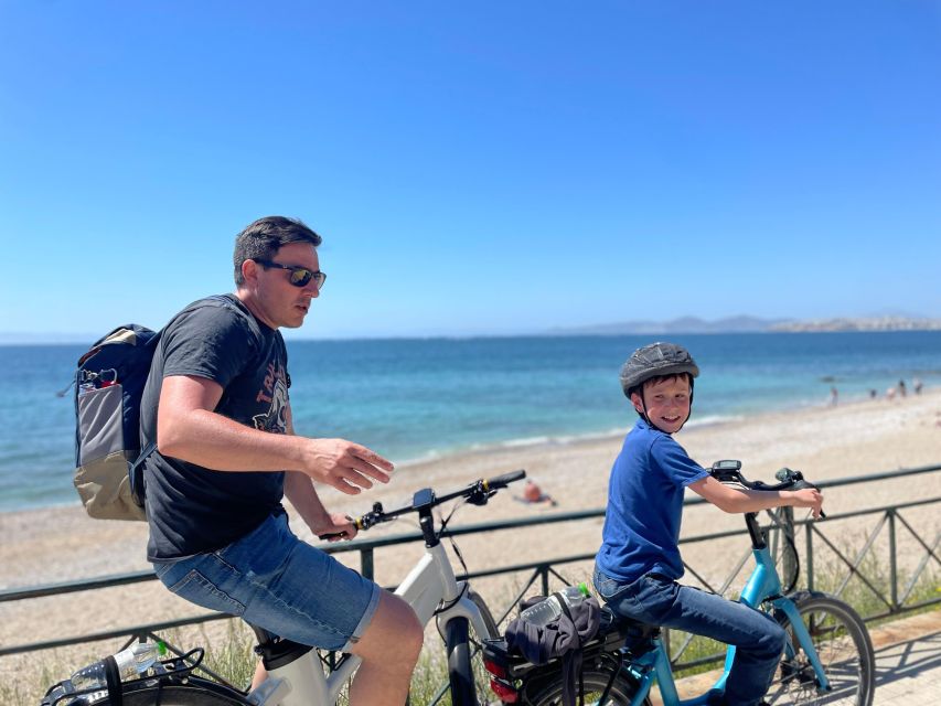 From Athens: Seaside Tour With Electric Bike - Itinerary Highlights